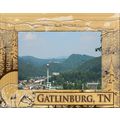 Gatlinburg Landscape Sketch Laser Engraved Wood...