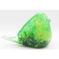Objets Dart Green Bird Lampwork Glass Ornament ...