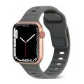 Square Buckle Stripes Silicone Watch Band, For ...