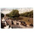 ROTTEN ROW Horses Carriages & People Postmark N...
