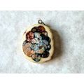 Vintage Scottish Pendant, 1970s Heathergems Nec...