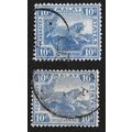 FMS 1919 10c w.CA Sc#47 SG#44+44a USED @T628
