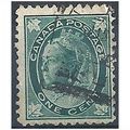 Canada 1897.SG143 1c Blue-Green Good Used.