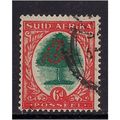 South Africa 1937 - 46 KGV1 6d Green & Orange. ...