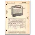 philco model 48-300 portable 5-tube am radio sa...