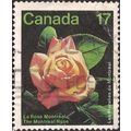 CANADA, FLOWERS, Montreal Rose, green 1991, 17c