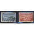 French Morocco Stamps Scott #C14 & C16, Used