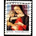 USA 1999 Christmas 33c Used Stamp b