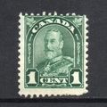 Canada - 1930-31 - 1c Green (Die II) (sg289d) M...