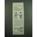 1950 Sani-Flush Cleanser Ad - There's Something...
