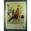 1967 Smirnoff Vodka Ad - The Smirnoff Sour Lemons Jazz
