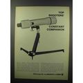 1968 Bausch & Lomb Balscope Spotting Scope Ad
