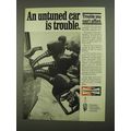 1968 Champion Spark Plugs Ad - Untuned Car