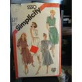 Vintage Simplicity 5530 Misses Shirtdresses & T...