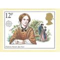 POST OFFICE STAMP POSTCARD<>FAMOUS PEOPLE (Char...