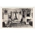 The Queen's Bedroom Woburn Abbey Postcard RP Be...