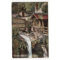 Shanklin Chine Falls Isle of Wight Postcard