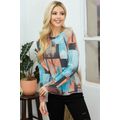 Artistic Open-back Long Sleeve Top