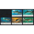 Papua NG Dolphins Protected Species 5v 2003 MNH...