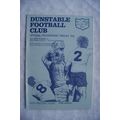 1984 programme Dunstable v. Dover Athletic