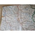 Vintage Hallway 1984 Swiss/German Map