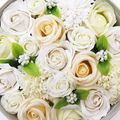 Soap Flowers Gift Box - Wedding Blessings - Whi...