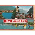 Franceschi Multiview Postcard Riva Lago di Garda