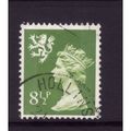 GREAT BRITAIN SCOTLAND 1976 SG S27 8 1/2p YELLO...