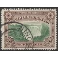 Southern Rhodesia KGV 1935 2d Green & Chocolate...