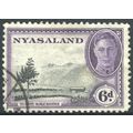 Nyasaland Protectorate 1945 - SG150 - 6d black/...