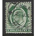 MALTA 1903 1/2d GREEN SG 38 FINE USED