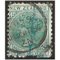 New Zealand 1897 SG241a 4d Bluish-Green Perf 11...
