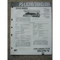 Sony PS-LX310 / 310(C) / 311 Original Service m...