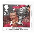 GB 1995 RUGBY LEAGUE 100 YEARS GUS RISMAN CARRY...