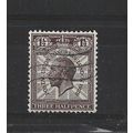 GB.SG436 1 1/2d Purple-Brown.Fine Used.Jun25