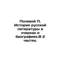 The History of Russian Literature in Essays and Biographies. In 2 Parts. In Rus