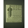 1900 Sears, Roebuck & Co. Mackintosh Ad - $3.95...
