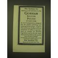 1902 Gorham Silver Polish Ad - The Gorham Co. d...