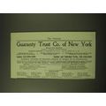 1902 Guaranty Trust Co. of New York Ad