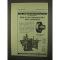 1922 Carlyle Johnson No. 4 Single Clutch Ad