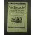 1922 Carlyle Johnson Single Clutch Ad