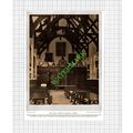 Wadham College Oxford - 1920s Cutting / Print