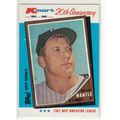 1982 Kmart Mickey Mantle baseball card #1 - Yan...