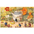 Racey Helps : The Tea Shop : Medici postcard Pk...