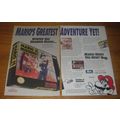 1993 Super Nintendo Mario is Missing! Video Gam...