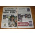 1993 Fleer Ultra Baseball Cards Ad - 1993 Fleer...