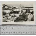 vintage postcard Lisboa, Praça D Pedro IV, Port...