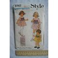 1978 Style Pattern No. 3742 child's dress, size...