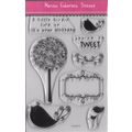 Marion Emberson. Birds & Trees Stamp Set. Stamp...