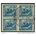 1939 Michel 208B block of 4 - cancelled - perf ...